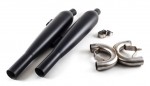 SLEEPER PRO BLACK EXHAUST FOR BONNEVILLE T120 TOTAL PERFORMANCE PACKAGE: BC1902-013B-09